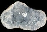 Celestine (Celestite) Crystal Geode - Madagascar #45645-1